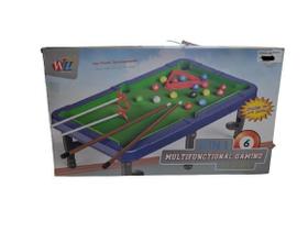 Jogo de bilhar multifuncional 6 em 1 Jogo de bilhar multifuncional 6 em 1