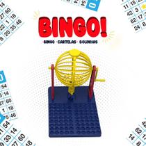 Jogo De Bingo 48 Cartelas Com 90 Bolinhas