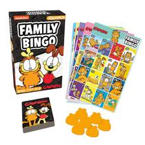 Jogo de bingo AQUARIUS Garfield Family com 18 cartões de bingo 2-18