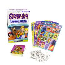 Jogo de bingo AQUARIUS Scooby-Doo Family com 18 cartas para crianças maiores de 8 anos