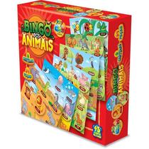 Jogo De Bingo Bingo Dos Animais 54 Peças Com 6 Cartelas Jogo De Bingo Bingo Dos Animais 54 Peças Com 6 Cartelas