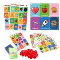 Jogo de bingo Bosctanuc Mexican Bingo Loteria com 100 fichas Jogo de bingo Bosctanuc Mexican Bingo Loteria com 100 fichas