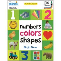 Jogo de bingo Briarpatch First 100 Numbers Colors Shapes PK-12