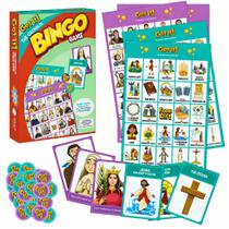 Jogo de Bingo Católico Brother Francis Conjunto Laminado 2 em 1 Jogo de Bingo Católico Brother Francis Conjunto Laminado 2 em 1