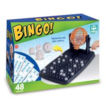 Jogo de Bingo com 48 Cartelas e Globo Giratório - Nig