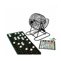 Jogo De Bingo Completo 18 Cartelas Com Roleta E Fichas