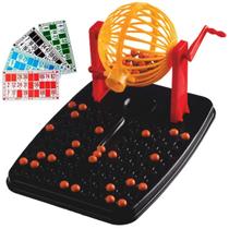 Jogo De Bingo De Mesa Infantil E Adulto 48 Cartelas 90 Bolinhas Globo Giratorio Completo Brinquedo Familia Kizumba Jogo De Bingo De Mesa Infantil E Adulto 48 Cartelas 90 Bolinhas Globo Giratorio Completo Brinquedo Familia Kizumba