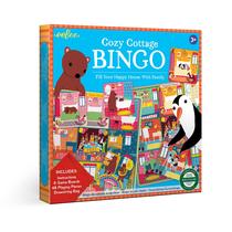 Jogo de bingo eBoo Cozy Cottage para crianças de 3 anos ou mais