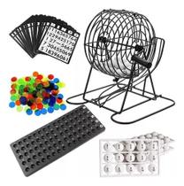 Jogo De Bingo Globo 75 Pedras, 18 Cartelas E 150 Marcadores Jogo De Bingo Globo 75 Pedras, 18 Cartelas E 150 Marcadores