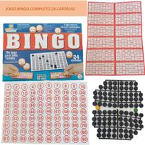 Jogo de bingo infantil com 24 cartelas diverplast brinquedos 003 - Divplast Jogo de bingo infantil com 24 cartelas diverplast brinquedos 003 - Divplast