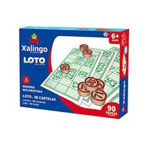 Jogo De Bingo Loto 48 Cartelas C/Pedra Madei