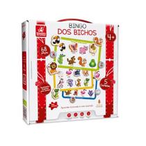 Jogo De Bingo Pre School Bichos Madeira 68Pc
