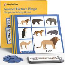 Jogo de bingo que mantém a ocupação Animal Bingo Dementia Seniors