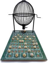 Jogo De Bingo Recreação Família Completo Globo Metal Nº3