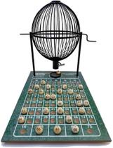 Jogo De Bingo Recreação Família Completo Globo Metal Nº3