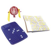 Jogo De Bingo Roleta Brinquedo Globo 100 Cartelas 90 Bolinhas Pica Pau Brinquedos