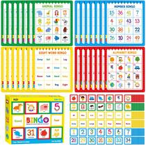 Jogo de bingo SpriteGru Alphabet Animal Sight Word Number Kids