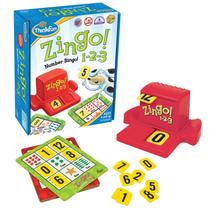 Jogo de Bingo ThinkFun Zingo 1-2-3 - Para Crianças a partir de 4 Anos