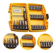 Jogo De Bit Para Parafusar Estojo Com 29 Peças Dewalt Dw2162