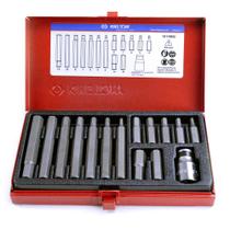 Jogo de Bits 10mm Tipo Allen 15 Peças King Tony - 1015MQ