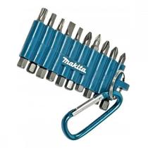 Jogo De Bits 50mm com Mosquetão 10 Peças D-65028 - Makita Jogo De Bits 50mm com Mosquetão 10 Peças D-65028 - Makita