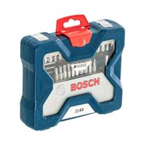 Jogo de Bits Bosch X-Line c/ 43 Pçs p/ Aparafusar 2607017510