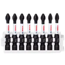 Jogo de Bits de Impacto Control PH2 50MM 8pçs 2608522330000 Bosch