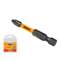 Jogo de Bits de Torção PH2 50mm com Estojo 10 Peças INGCO Jogo de Bits de Torção PH2 50mm com Estojo 10 Peças INGCO