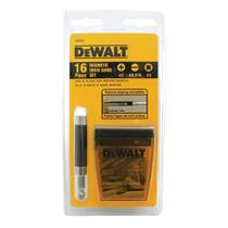 Jogo de bits dewalt c/guia magnetico c/16pcs Jogo de bits dewalt c/guia magnetico c/16pcs