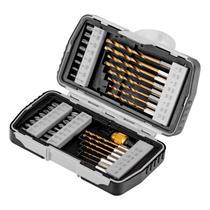 Jogo de bits e brocas adaptador magnetico crv 40pcs mtx