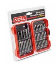 Jogo de bits e ponteiras com soquete - 37 peças - noll