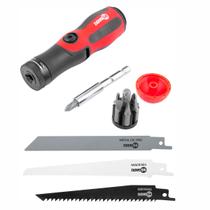 Jogo de Bits e Serras Intercambiáveis Nove54 Serra Drywall