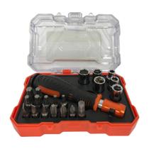 Jogo de bits e soquetes 21peças s 49005021 s49005021 Jogo de bits e soquetes 21peças s 49005021 s49005021