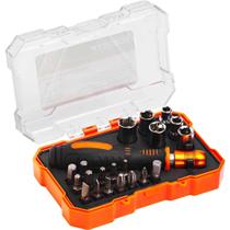 Jogo de Bits e Soquetes, com 21 Peças, 3370144, Robust OstenVonder Jogo de Bits e Soquetes, com 21 Peças, 3370144, Robust OstenVonder