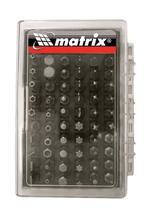 Jogo de bits enc. 1/4" fenda/phillips/torx/allen (61pcs) 113879 mtx