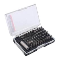 Jogo de bits encaixe sextavado 1/4pol com 61 peças 113879 MTX - MTX