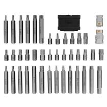 Jogo de Bits Fenda/Torx 3/8''-1/2'' Aço CRV 42 Peças 1131856 Stels