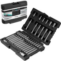 Jogo de Bits, Hex, Torx, Spline c/ Haste 10mm, 1/2" e 3/8" + Maleta c/ 42 Peças STELS 1131856 Jogo de Bits, Hex, Torx, Spline c/ Haste 10mm, 1/2" e 3/8" + Maleta c/ 42 Peças STELS 1131856