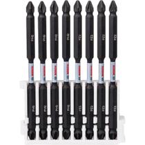 Jogo de Bits Impact Control Ponta Dupla PH2-PZ2 110mm 8 Peças - 2608522348 - BOSCH
