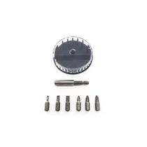 Jogo de bits makita c/6 bits e 1 porta bits magnetico e estojo