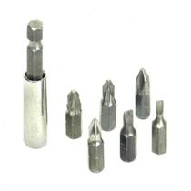 Jogo de Bits para Furadeira 7 Peças - 5WH - EDA Jogo de Bits para Furadeira 7 Peças - 5WH - EDA