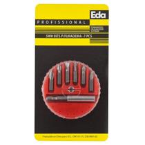 Jogo de Bits Para Parafusadeira Com 7 Peças Eda 5WH Jogo de Bits Para Parafusadeira Com 7 Peças Eda 5WH