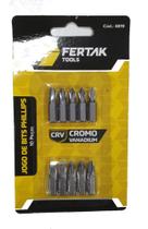 Jogo De Bits Philips Curta Para Aparafusar 10 Pçs Jogo De Bits Philips Curta Para Aparafusar 10 Pçs