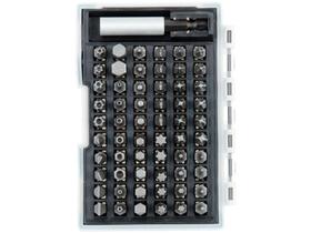 Jogo de Bits Philips Fenda Allen Torx MTX 1/4” - com Adaptador 113879 61 Peças