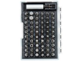 Jogo de Bits Philips Fenda Allen Torx MTX 1/4” - com Adaptador 113879 61 Peças