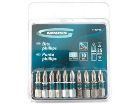 Jogo de Bits Philips Gross 1/4” 1132956