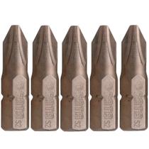 Jogo de Bits Phillips 1/4" x 25mm Sata ST59222ST
