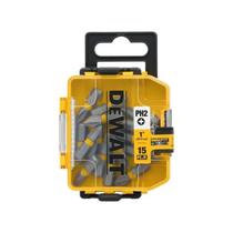 Jogo de Bits Phillips PH2 MaxFit 15pçs DEWALT DWA1PH2UMF15 Jogo de Bits Phillips PH2 MaxFit 15pçs DEWALT DWA1PH2UMF15
