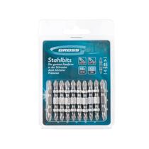 Jogo de Bits Phillips Ponta Dupla Com 10 Peças PH2 45mm 1120955 Gross