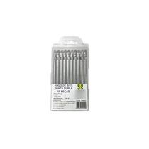 Jogo de Bits Ponta Dupla 100mm 10pcs - MELFI-1414
